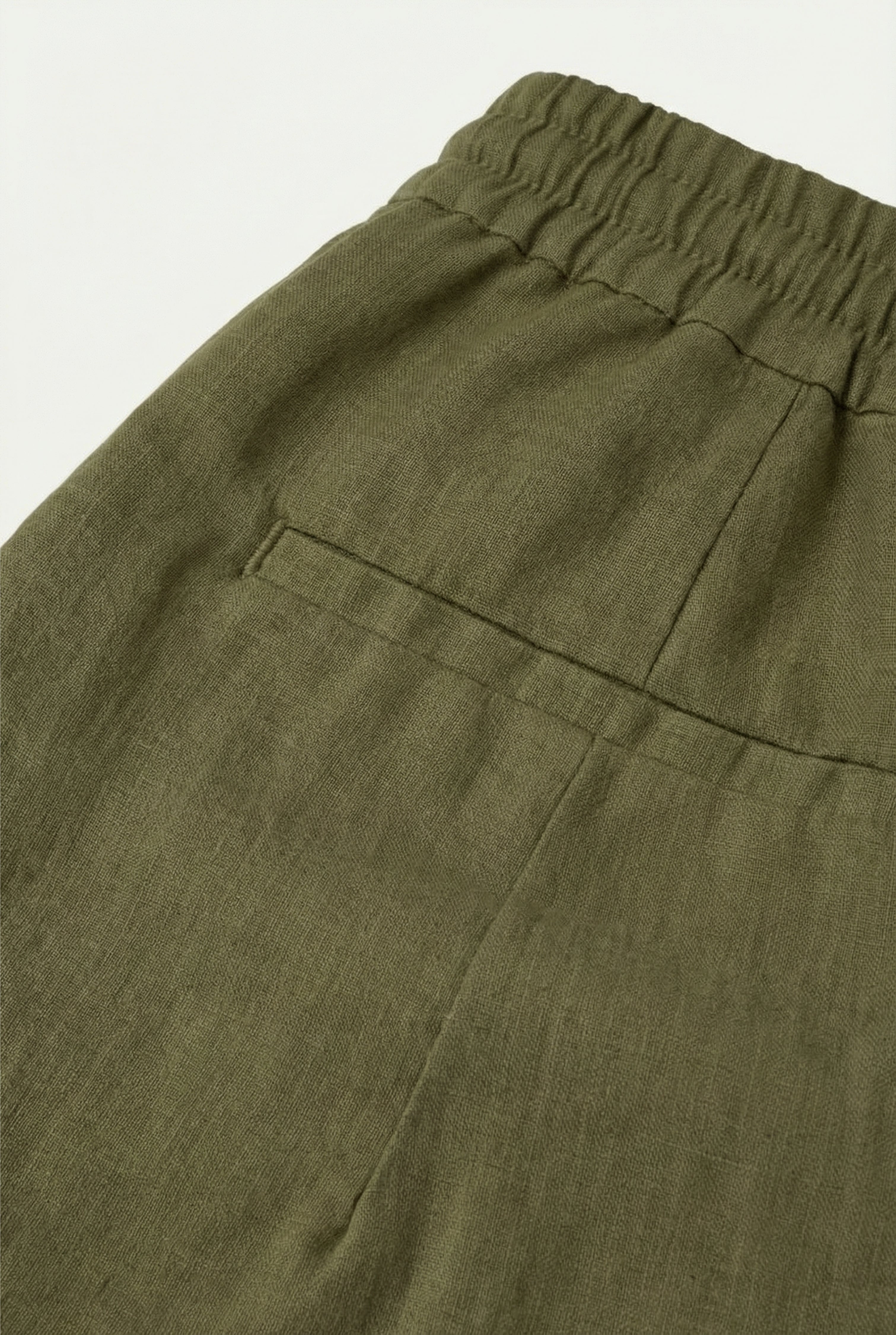 Amalfi Linen Short Olive