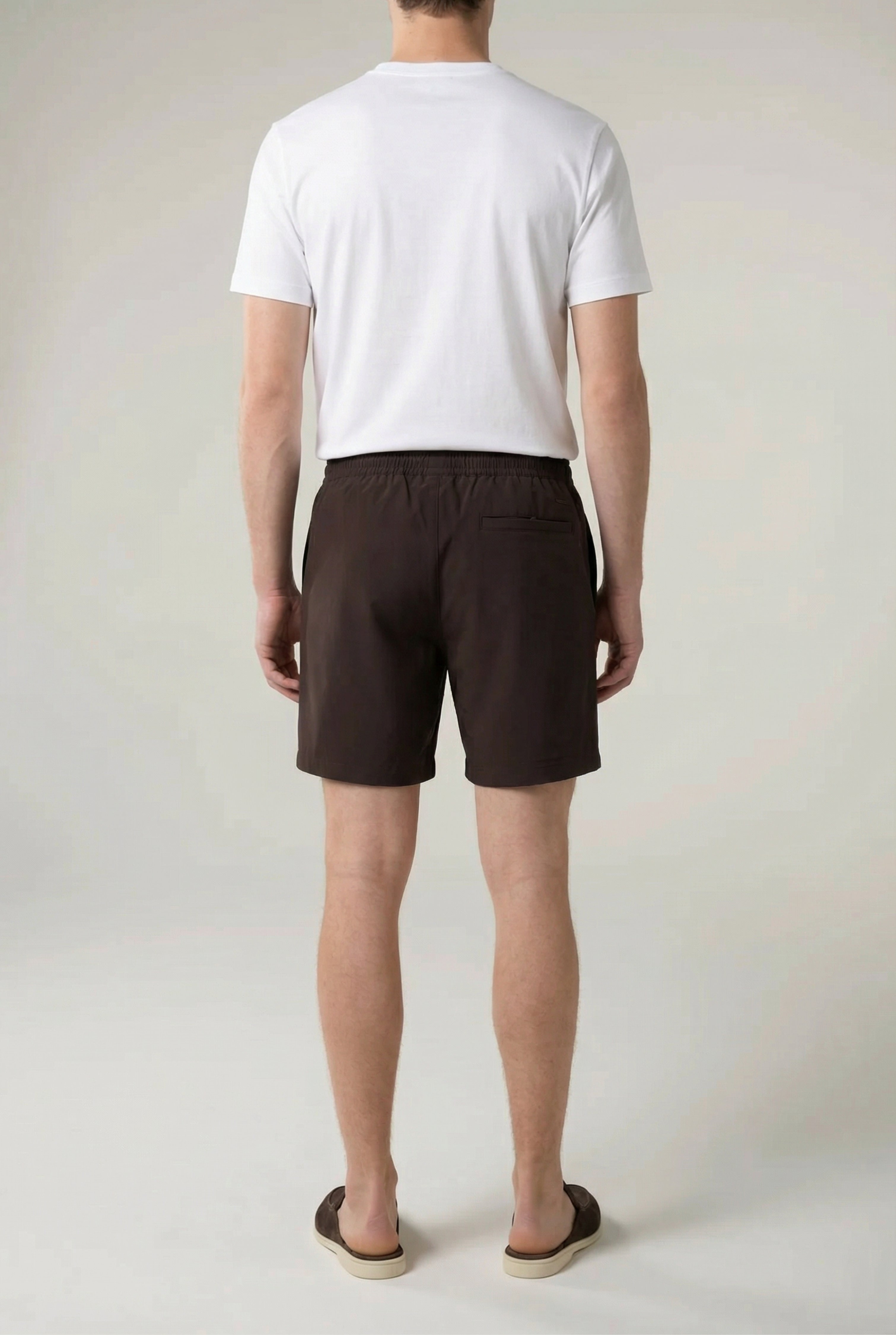 Portofino Nylon Swim Short Burgundy