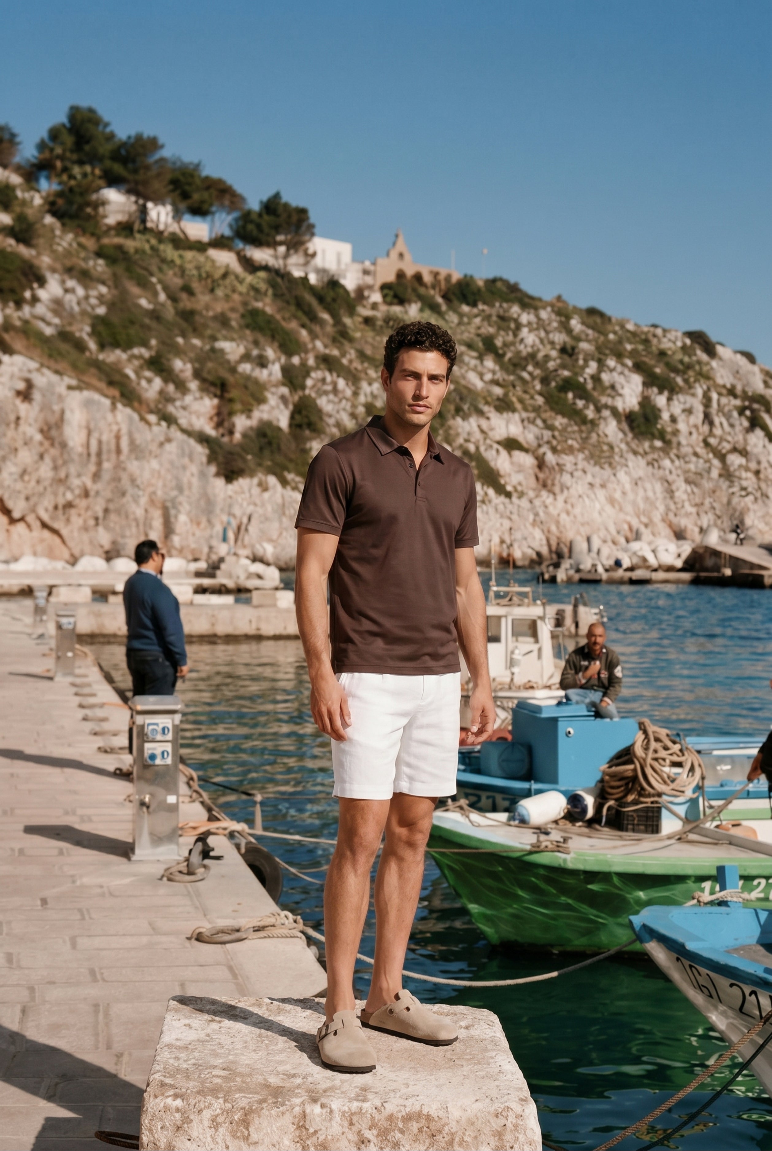 Amalfi Linen Short