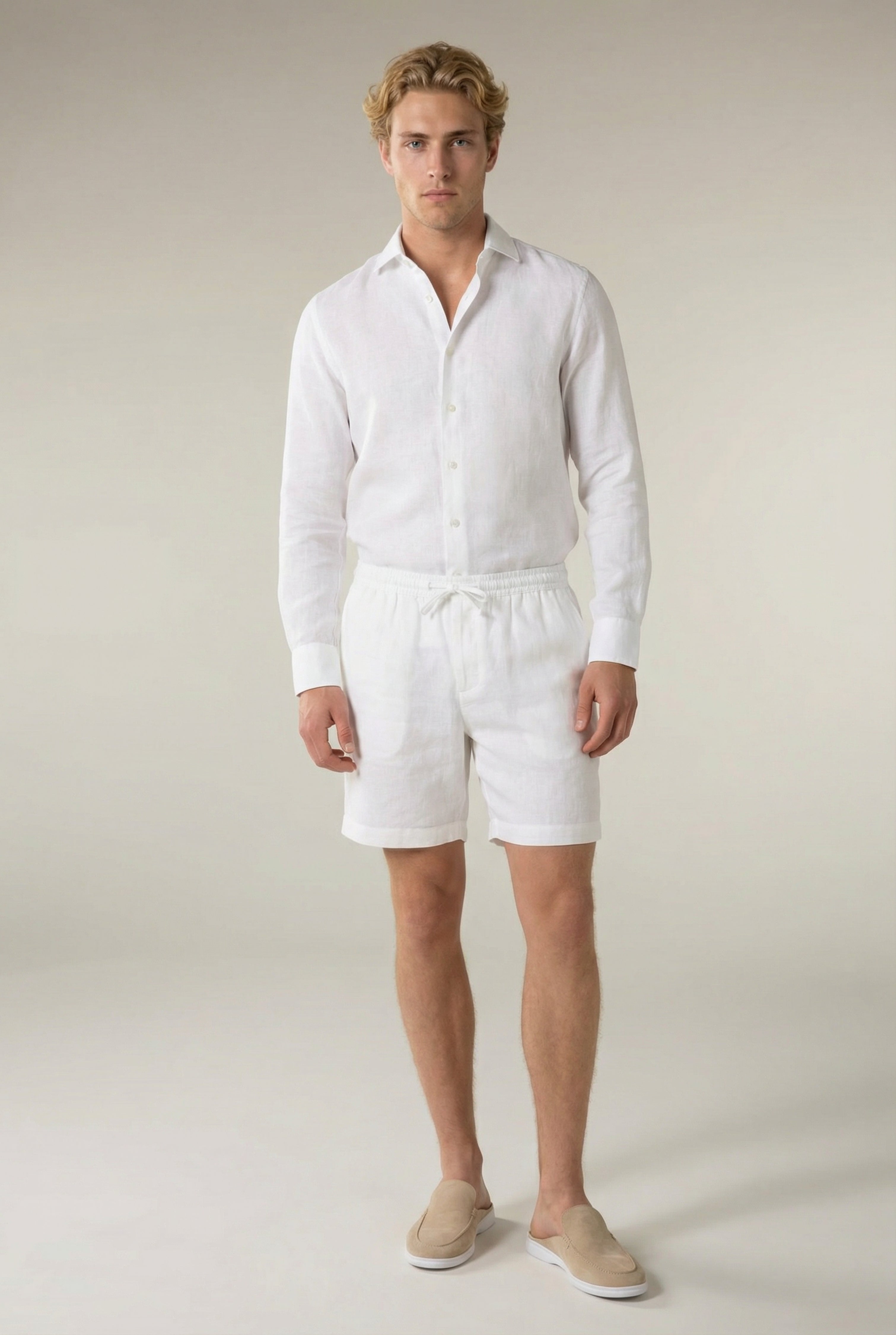 Amalfi Linen Short