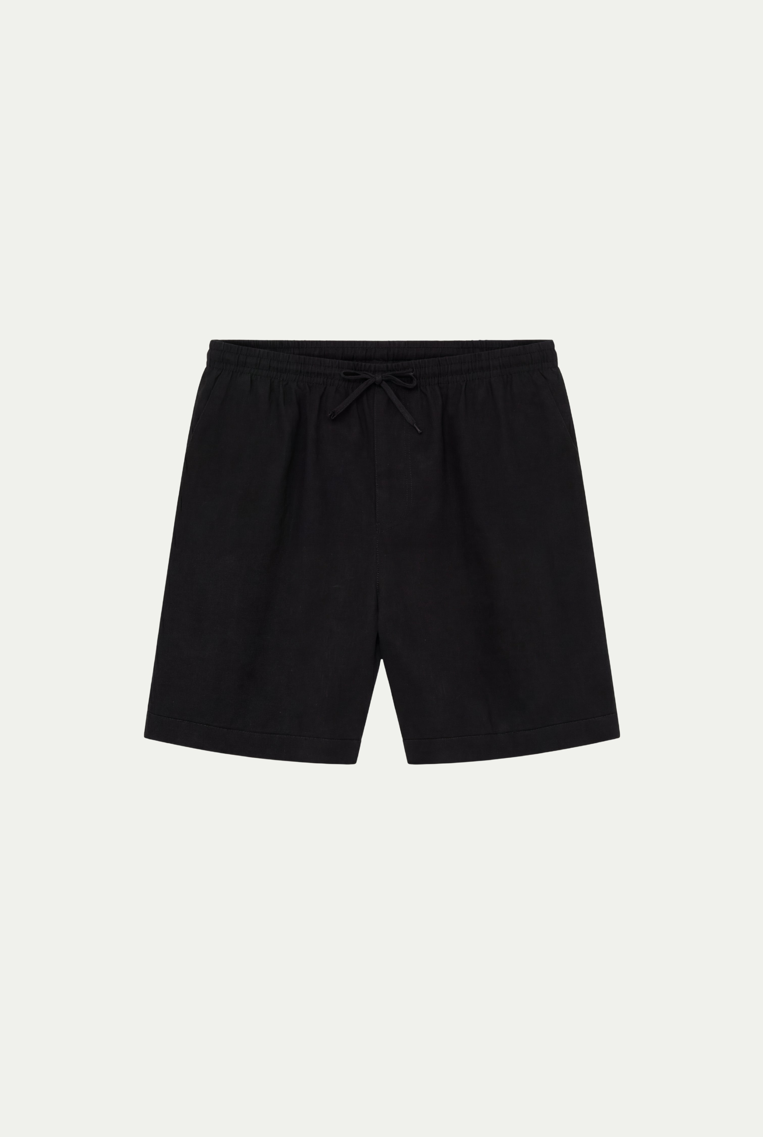 Amalfi Linen Short Black