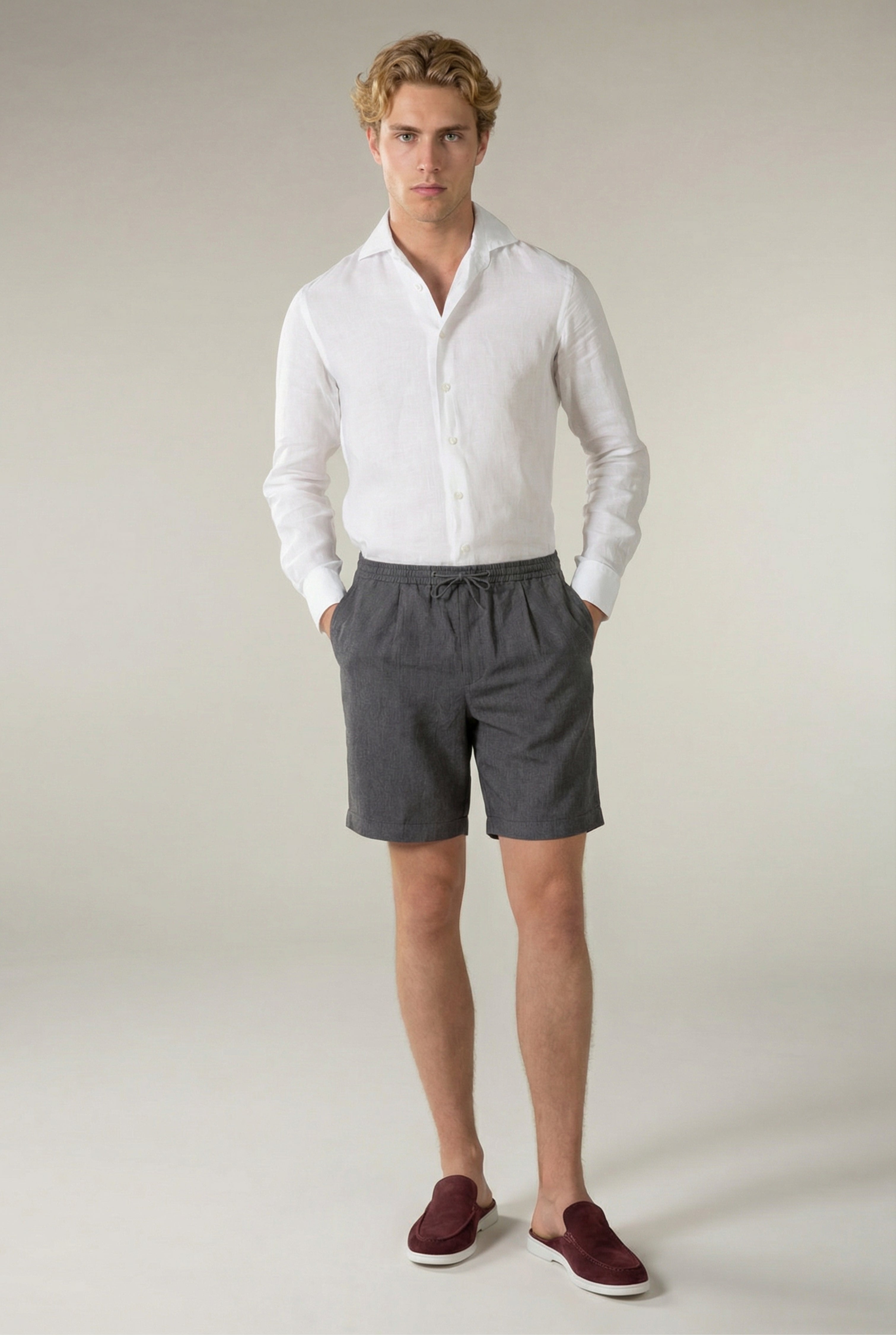 Amalfi Linen Short
