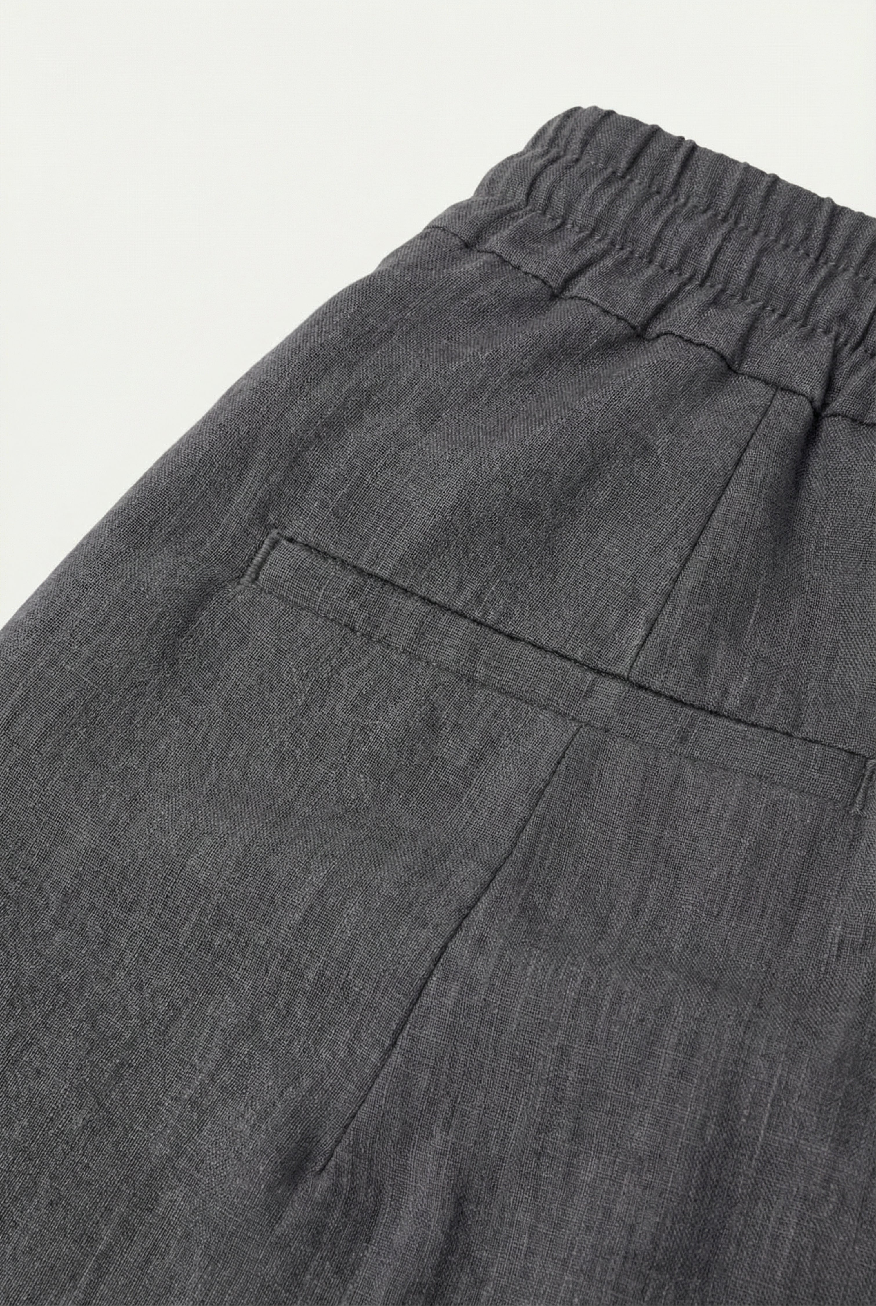 Amalfi Linen Short Grey