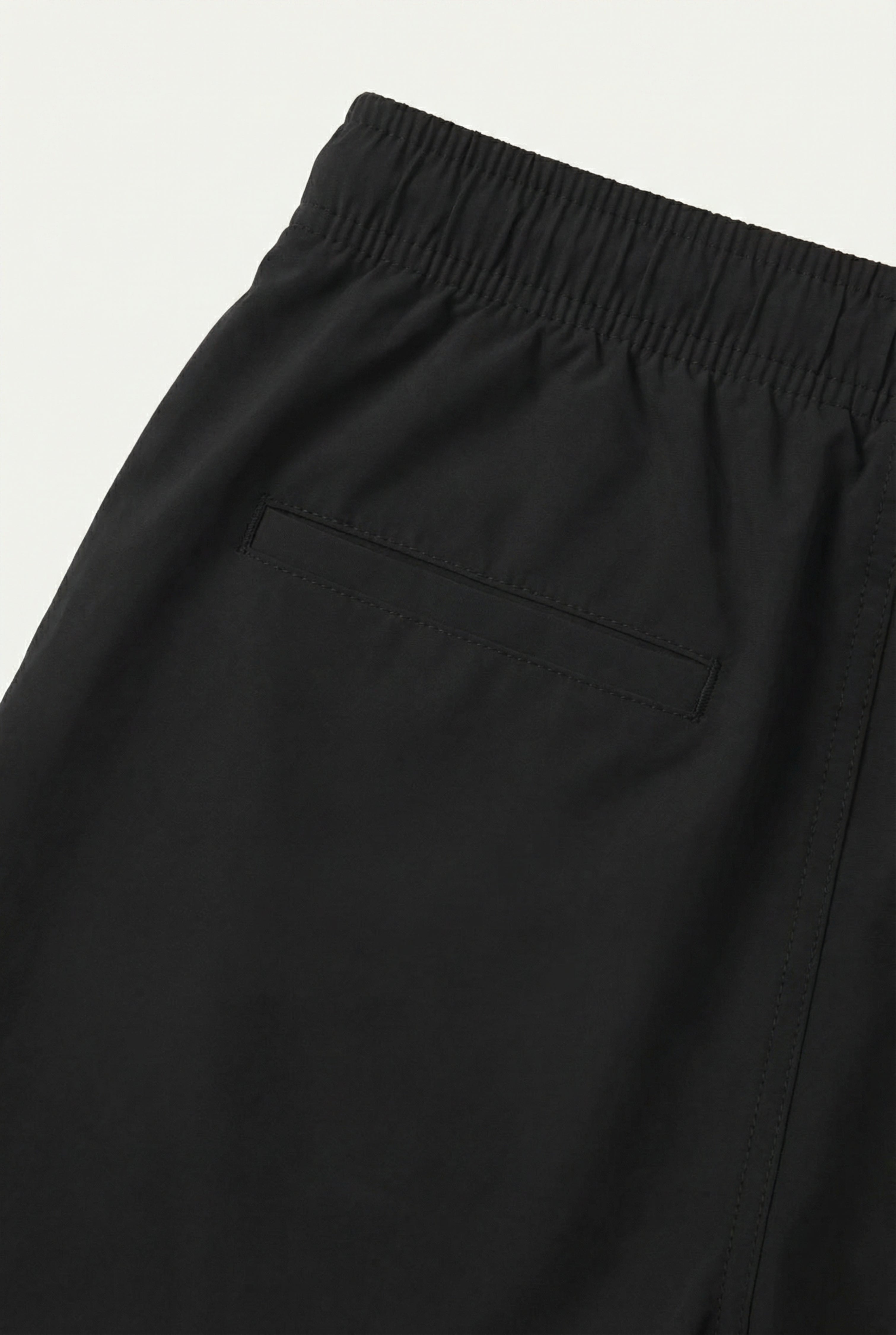 Portofino Nylon Swim Short Black
